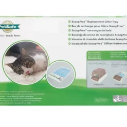 PetSafe Bac De Rechange Pour Liti Re Cristal Bleu Scoopfree (Pack De 3)