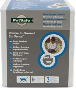PetSafe Collier-R Cepteur Suppl Mentaire Pour Cl Ture Anti-Fugue De Luxe Avec Fil Pour Chats In-Ground Cat Fence