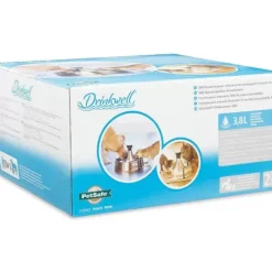PetSafe Fontaine Pour Animaux De Compagnie En Acier Inoxydable 360 Drinkwell®